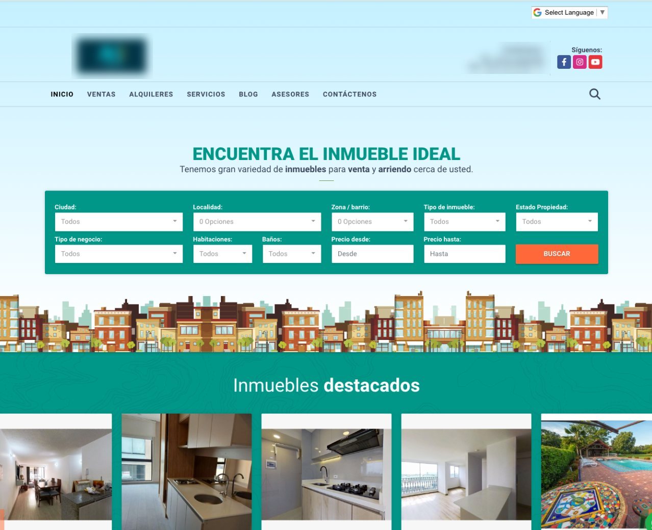 Real estate website today