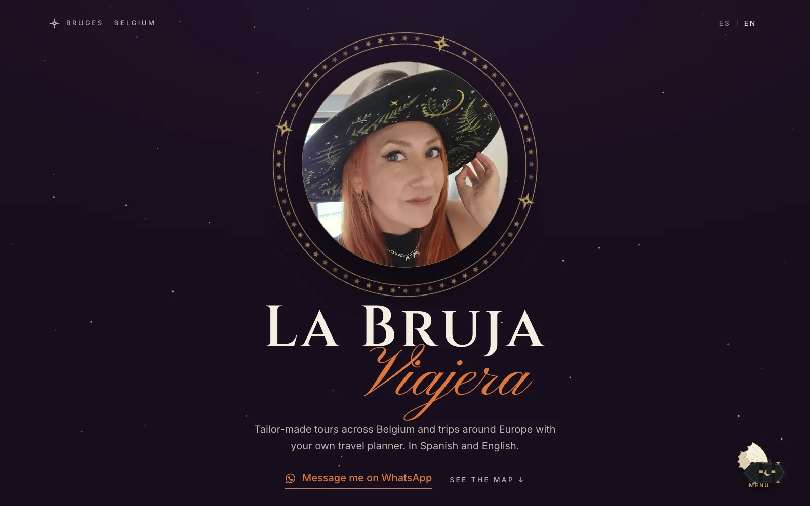 La Bruja Viajera homepage