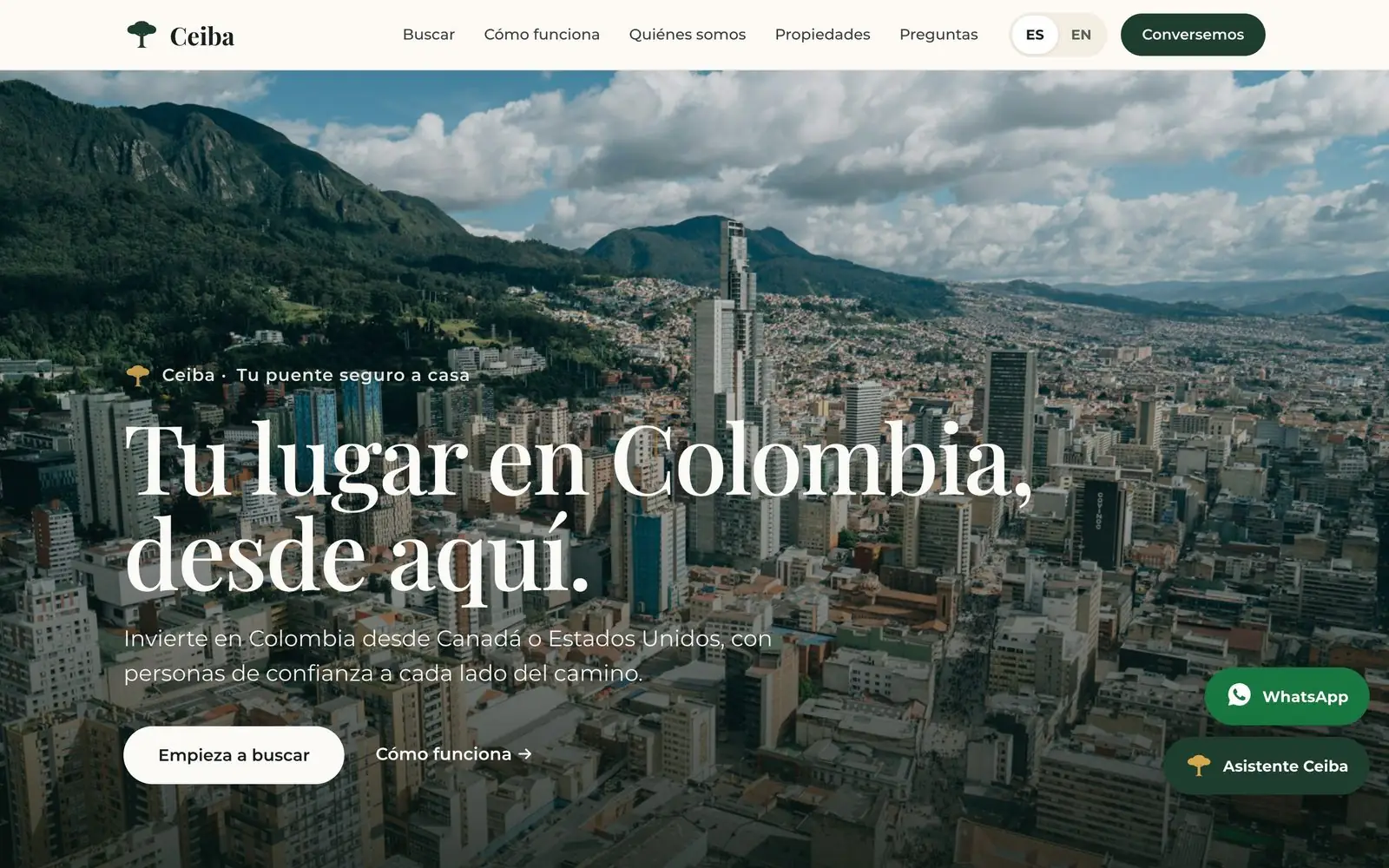 Ceiba, homepage
